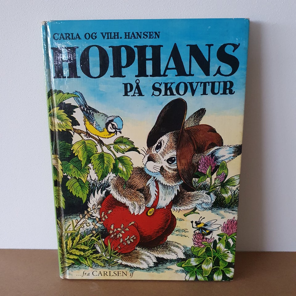 Hophans på skovtur, Carla og Vilh.