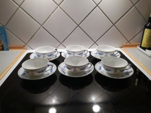 Porcelæn Tekopper Kgl porcelæn