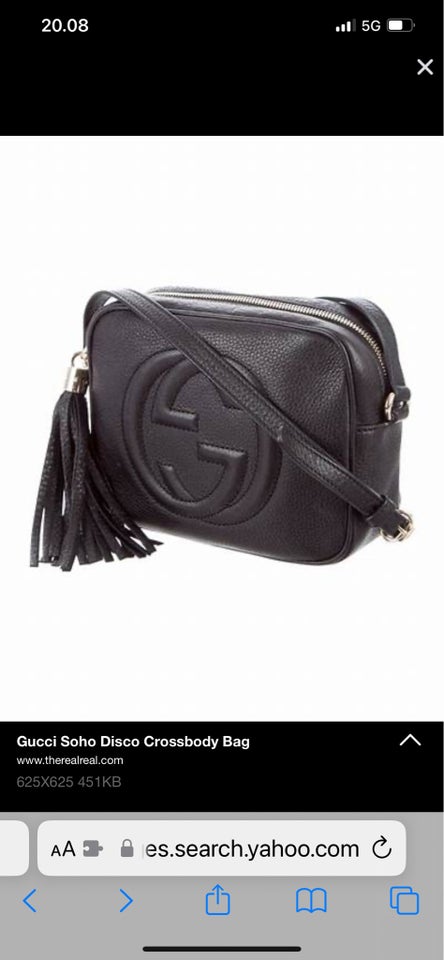 Crossbody, Gucci, læder