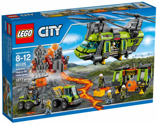 Lego City, 60125 - Volcano