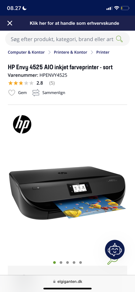 Laserprinter multifunktion HP