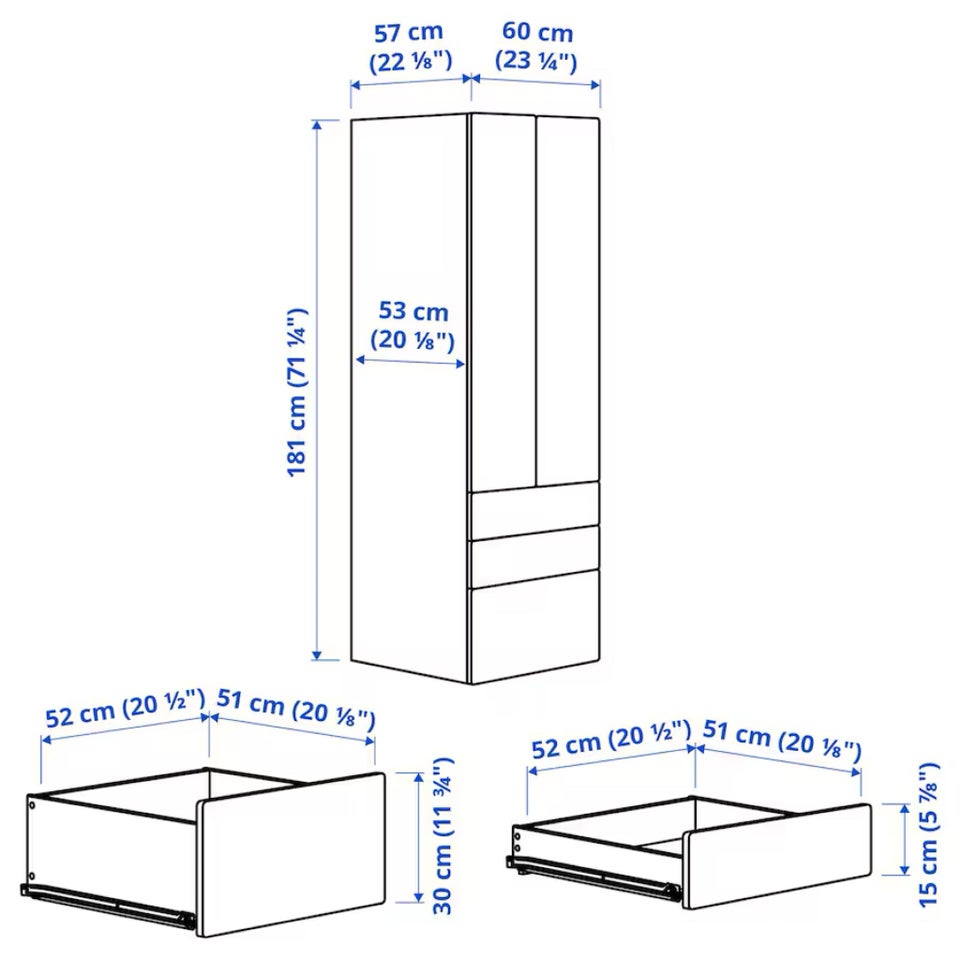 Skab, Ikea