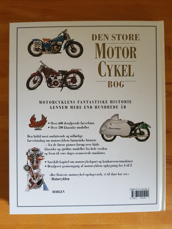 Den store motorcykelbog, Hugo