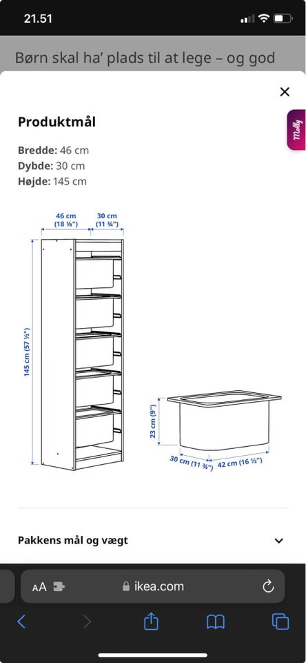 Opbevaring Ikea