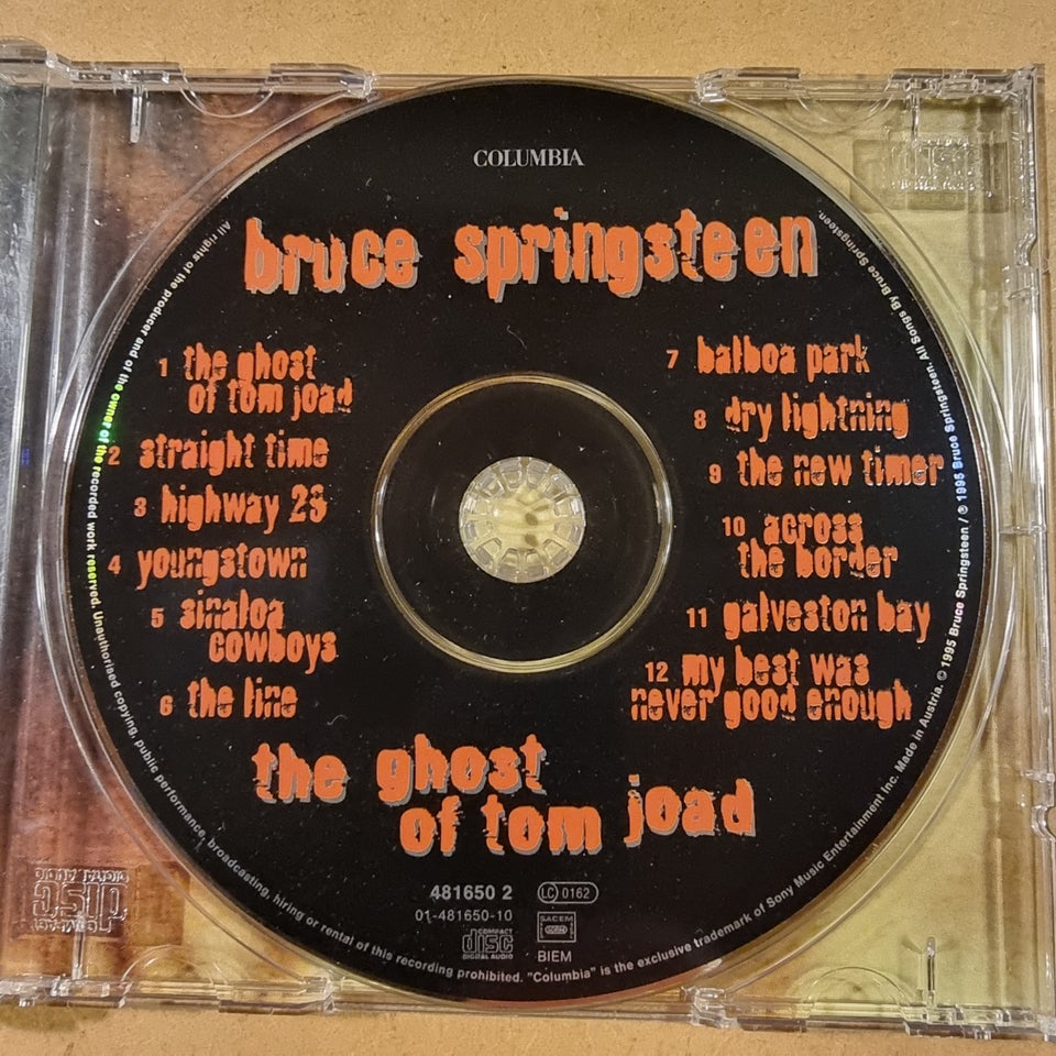 Bruce Springsteen : The Ghost of Tom