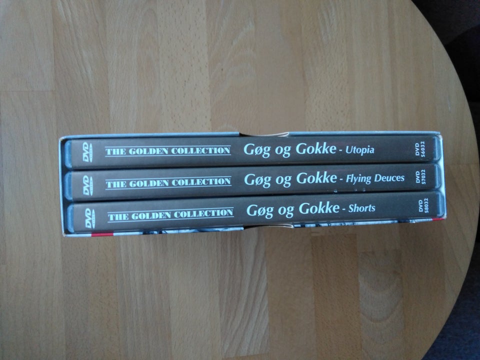 Gøg og Gokke 3-Movie Boks, DVD,