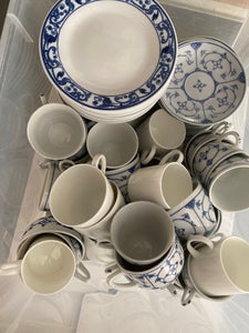 Porcelæn Blandet kasse Ukendt