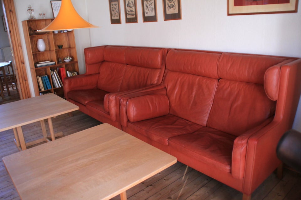 Sofa, læder, 2 pers.