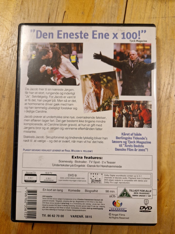 En kort En lang, DVD, komedie