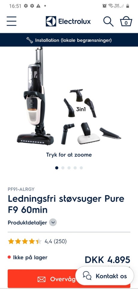 Støvsuger Electrolux