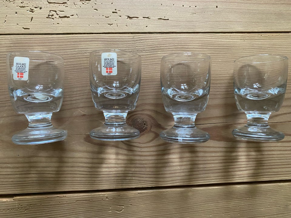 Glas kroglas fra Holmegaard