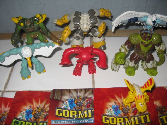 Figurer, blandede, Gormiti