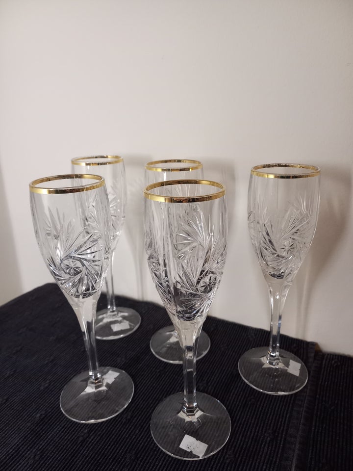 Glas, KRYSTAL CHAMPAGNEFLØJTER