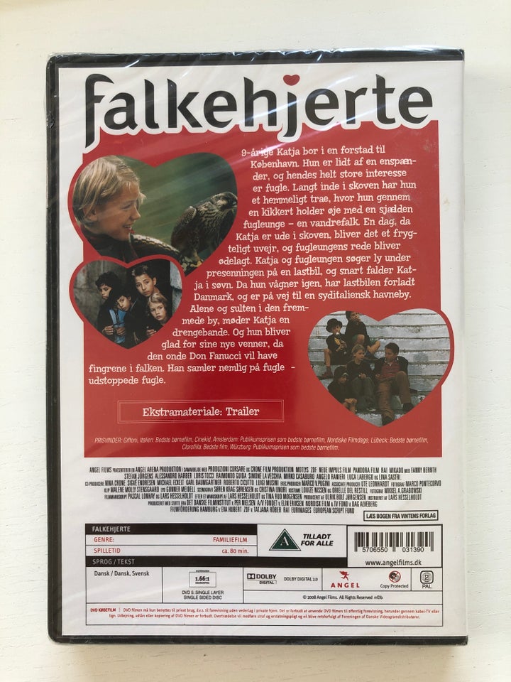 Falkehjerte (i folie) instruktør