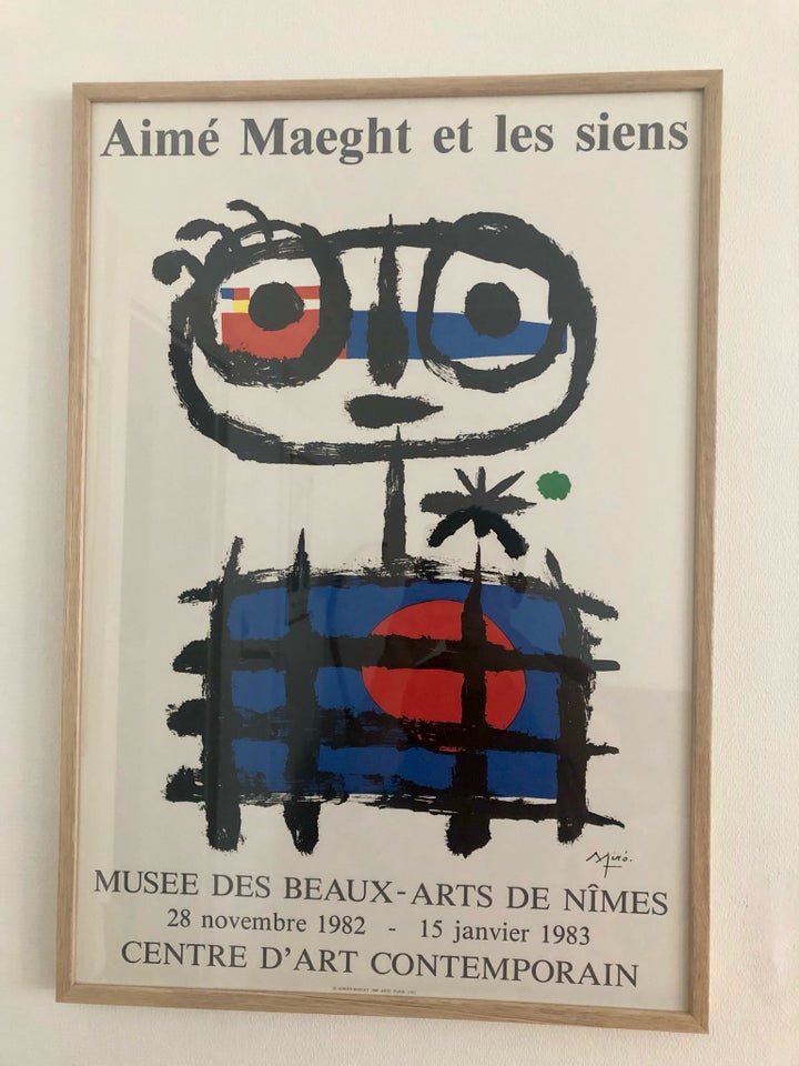 Plakat Joan Miro b: 44 h: 64