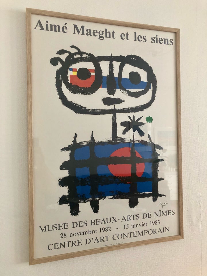 Plakat Joan Miro b: 44 h: 64