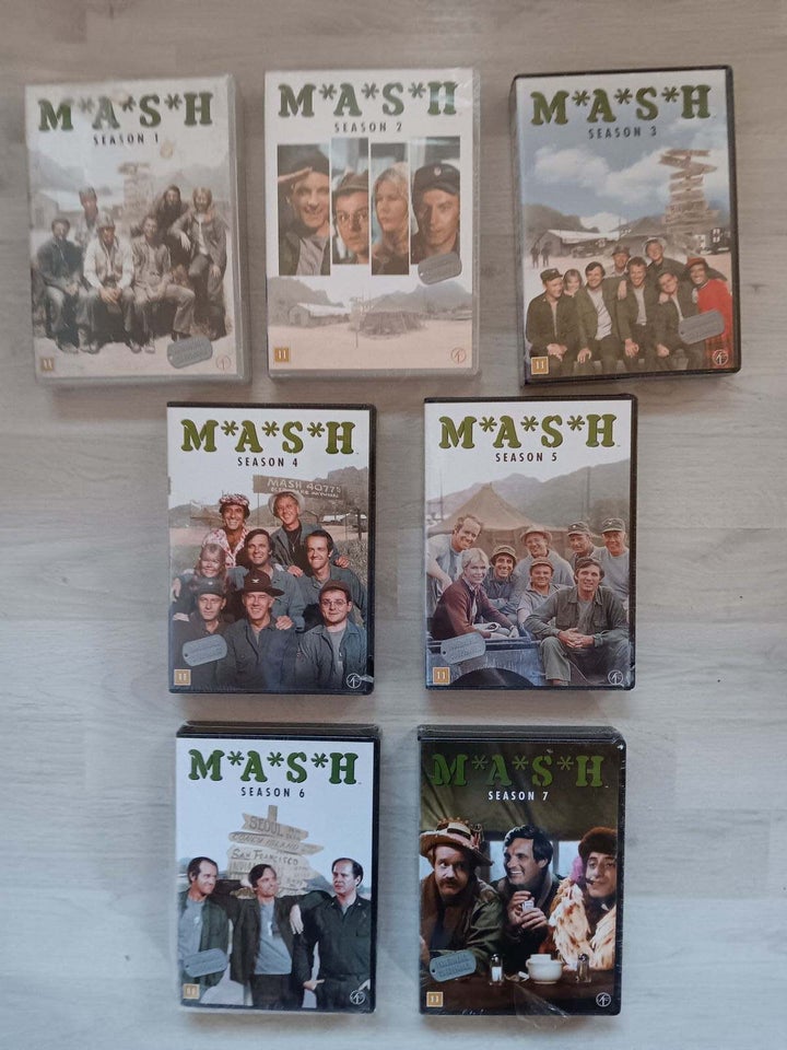 MASH 1 - 7, DVD, TV-serier