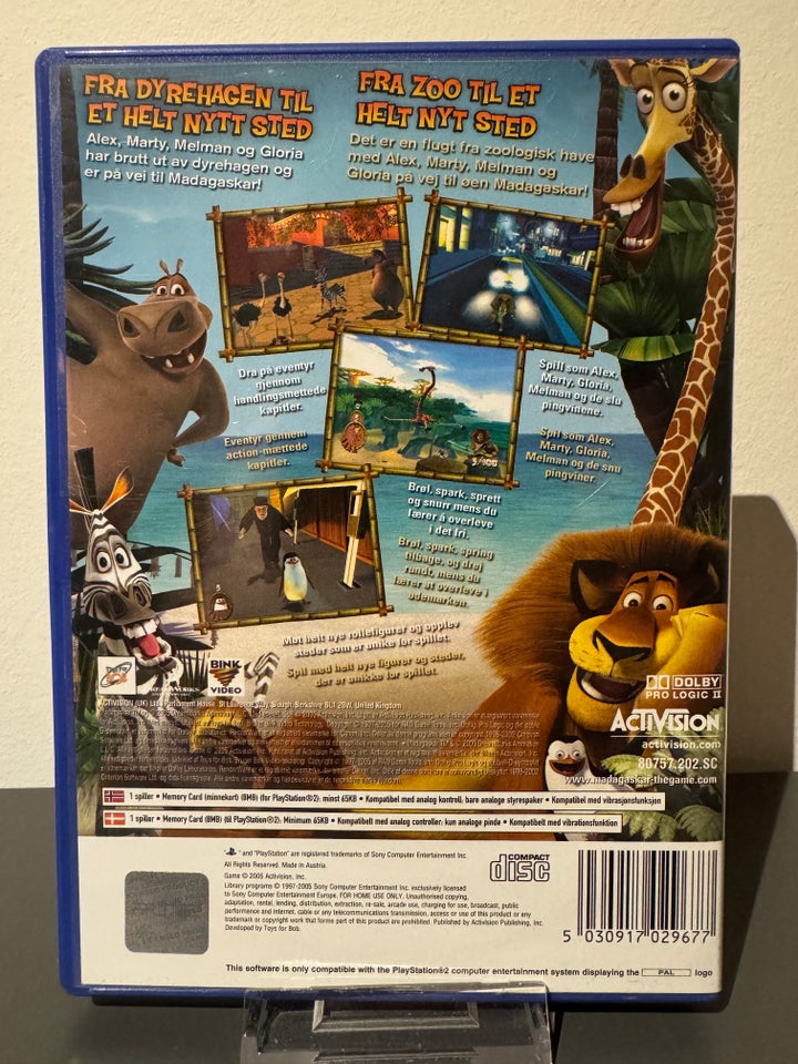 Madagascar, PS2