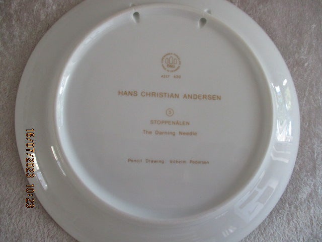 Platter, B  G - H. C. Andersens