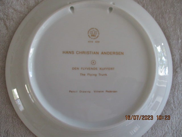 Platter, B  G - H. C. Andersens