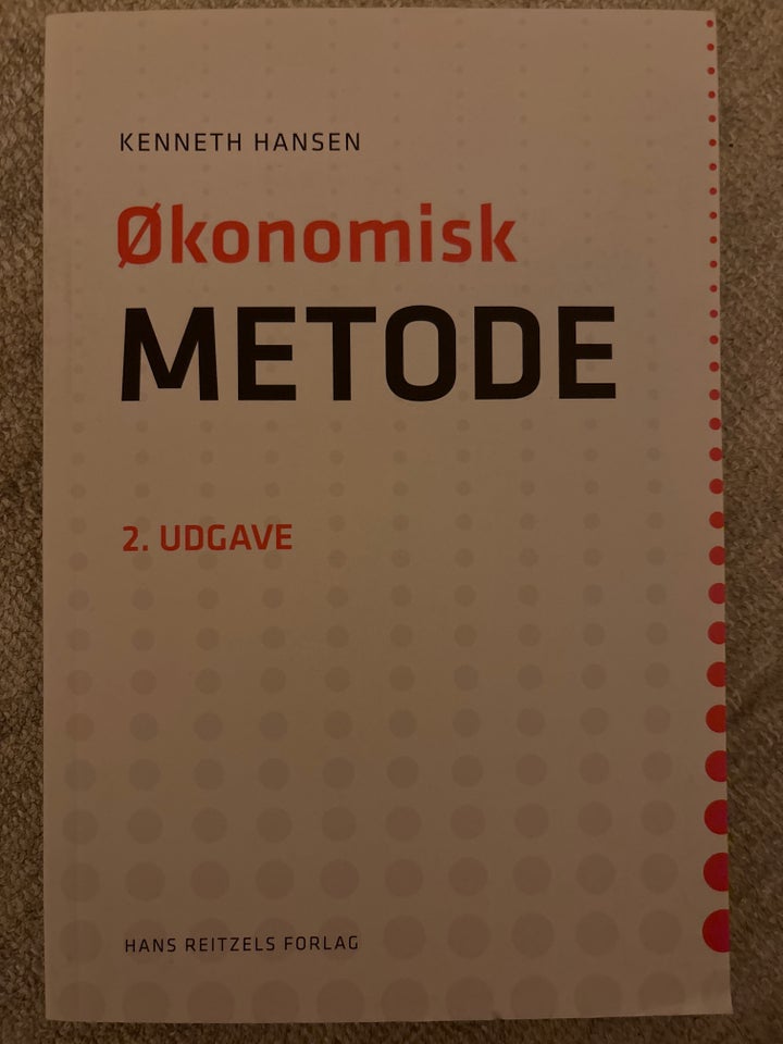 Økonomisk metode, emne: økonomi