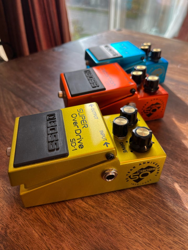 Pedaler, Boss BD-2 SD-1 DS-1