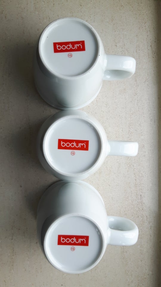 Porcelæn, Krus, BODUM