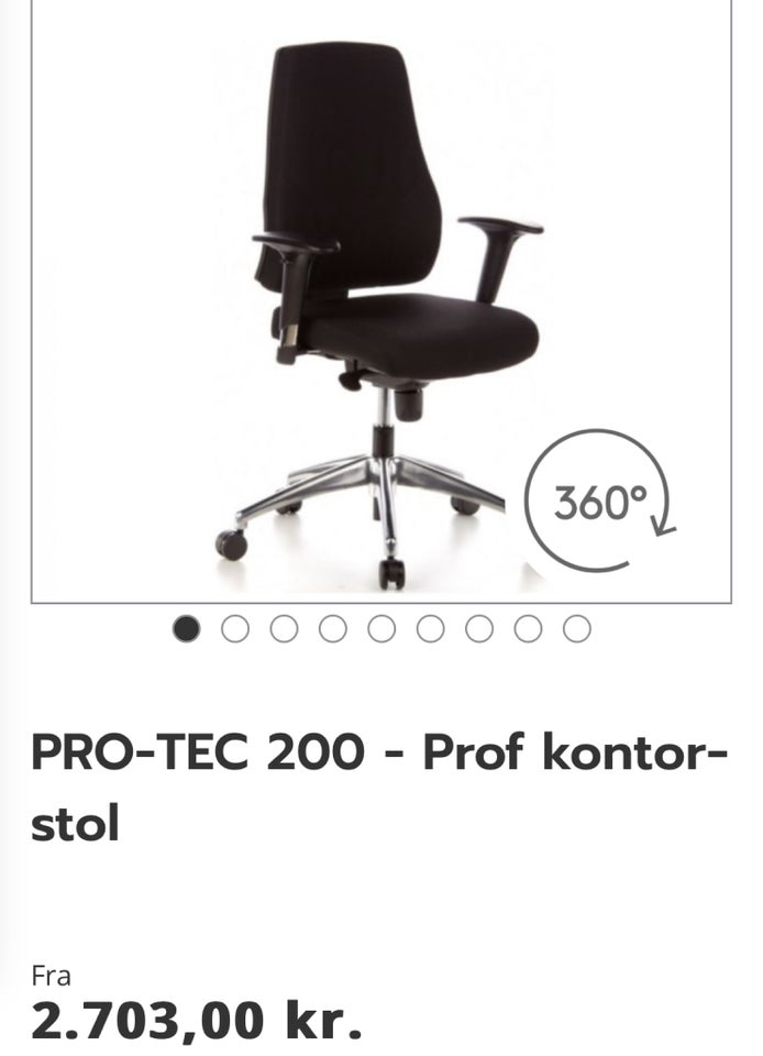 Lænestol andet PRO-TEC 200 - Prof