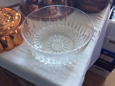 Glas Krystal skåle Diameter 20 og