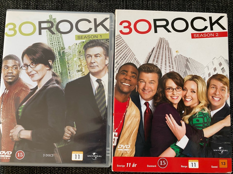 30 rock, DVD, TV-serier