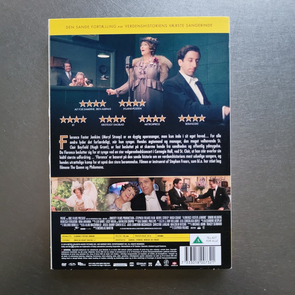 Florence, DVD, familiefilm