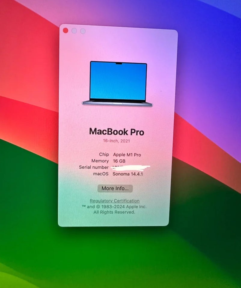 Andet mærke MacBook Pro (16-inch