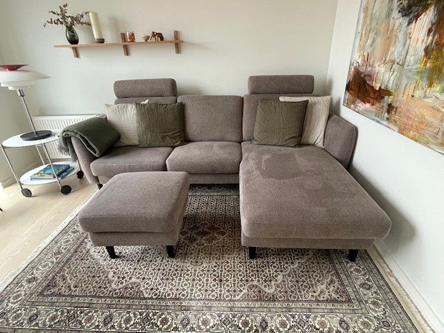 Sofa, stof, anden størrelse