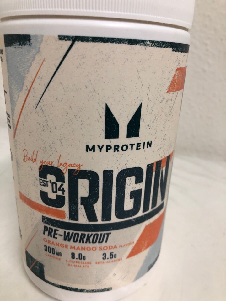 Andet, Pre-workout, Myprotein