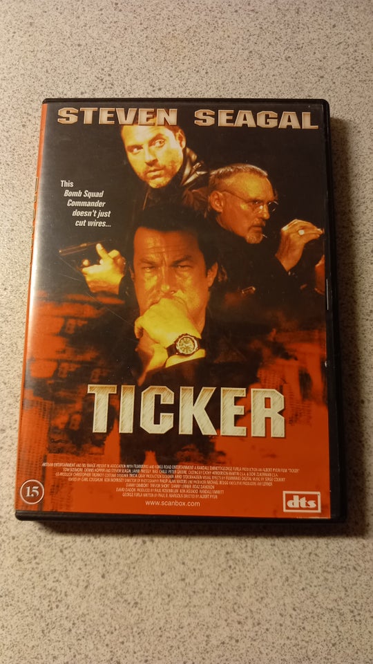 Ticker, DVD, action