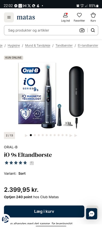 Tandpleje, Tandbørste, Oral b