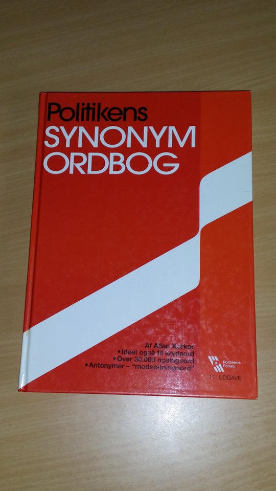 Synonym ordbog, Allan Karker