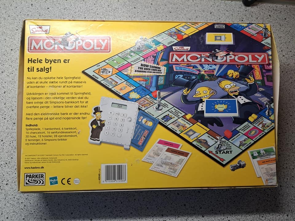 Monopoly Simpson, Monopoly