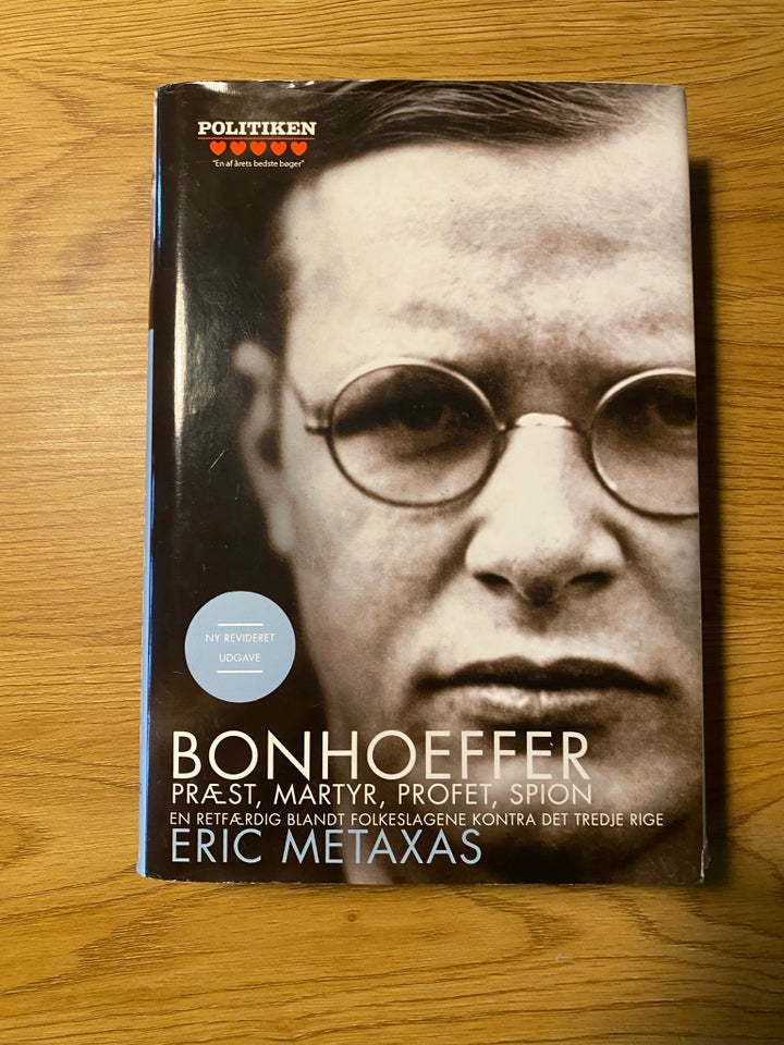 Bonhoeffer biografi, Eric Metaxas