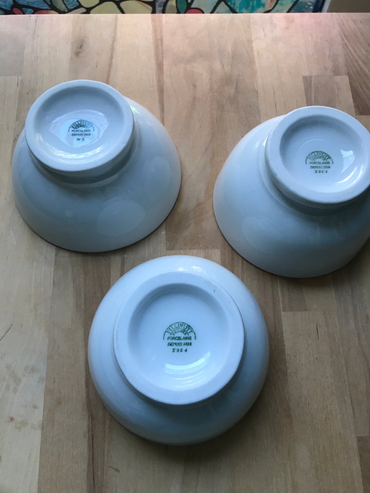 Porcelæn Suppeskål ymerskål 