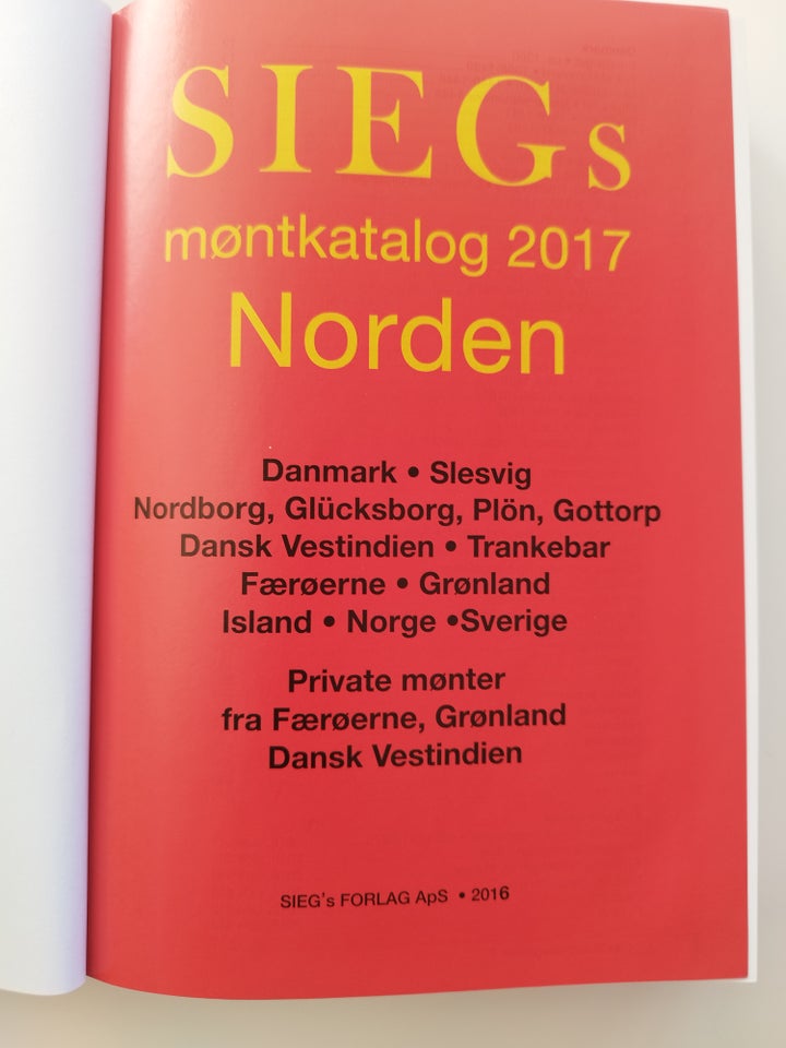 Danmark katalog 2017