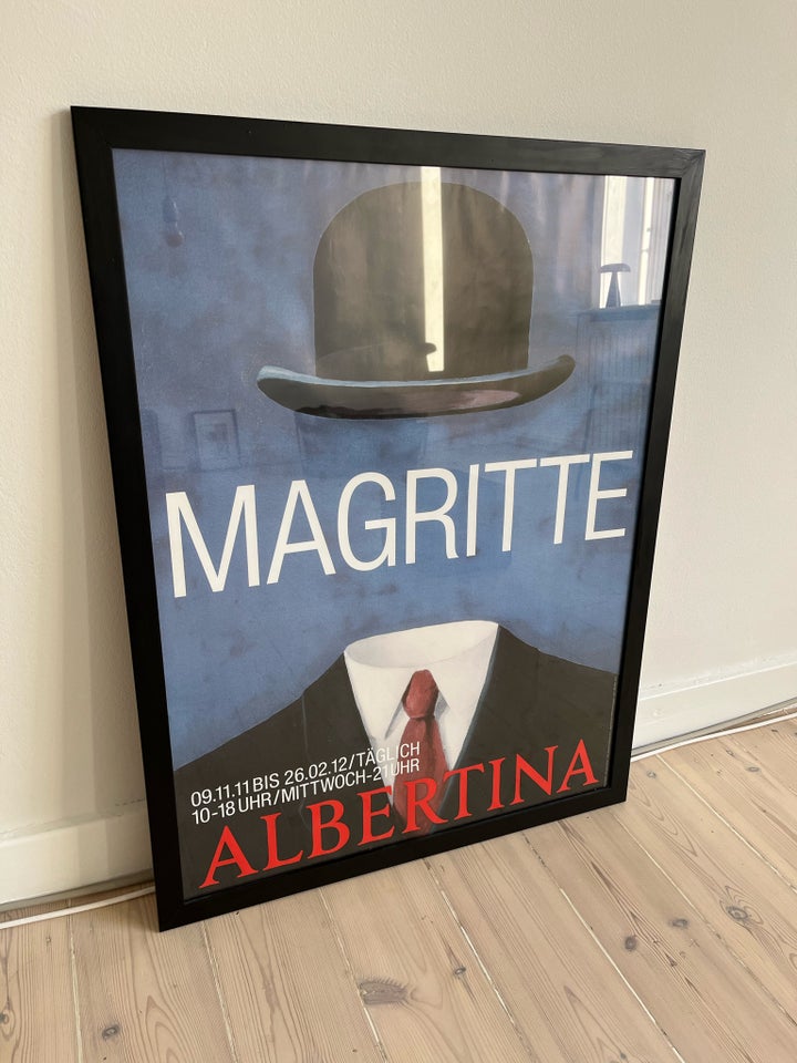 Kunstplakat Magritte b: 65 h: 85