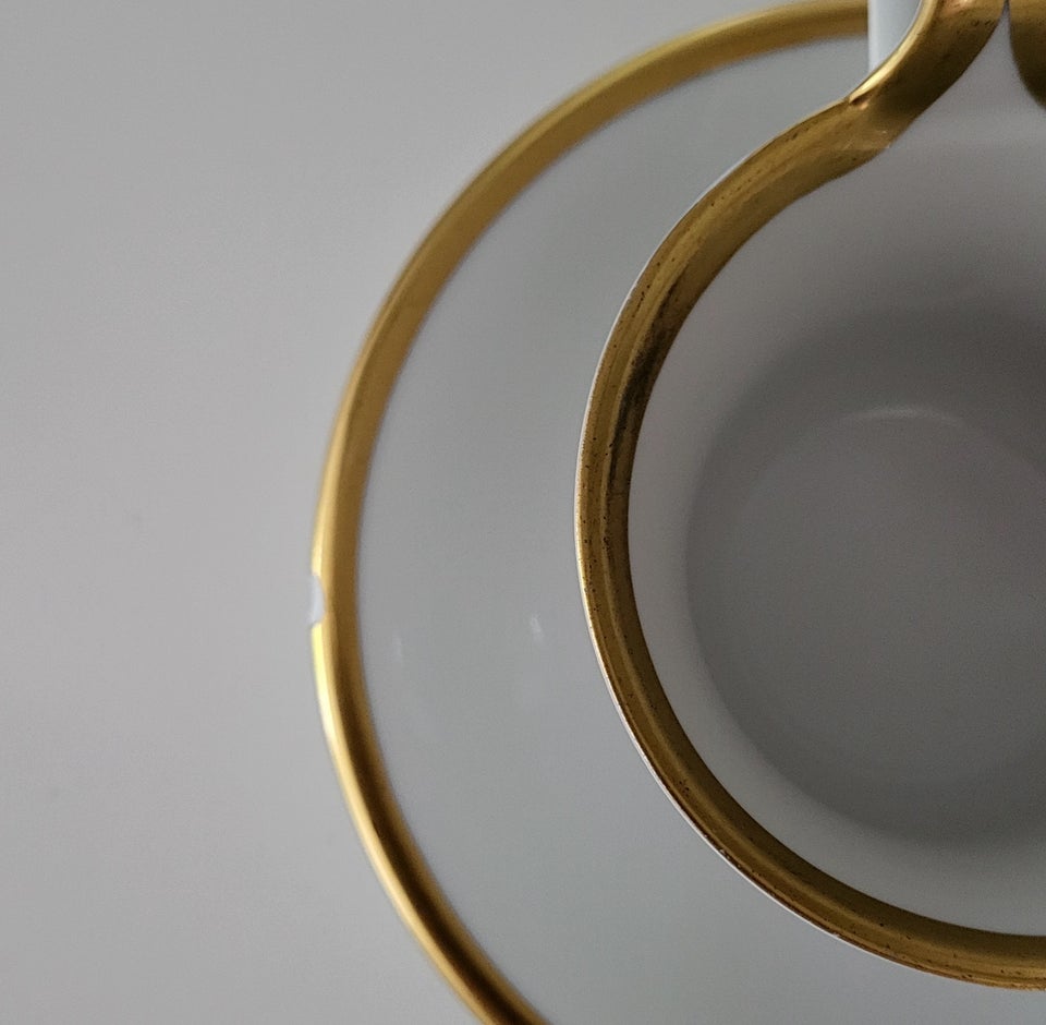 Porcelæn Kaffekop med underkop