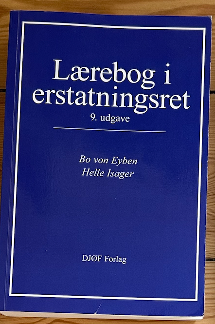 Lærebog i erstatningsret Bo von