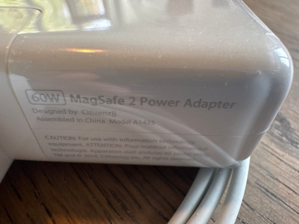 Tilbehør til Mac, 60W Magsafe 2