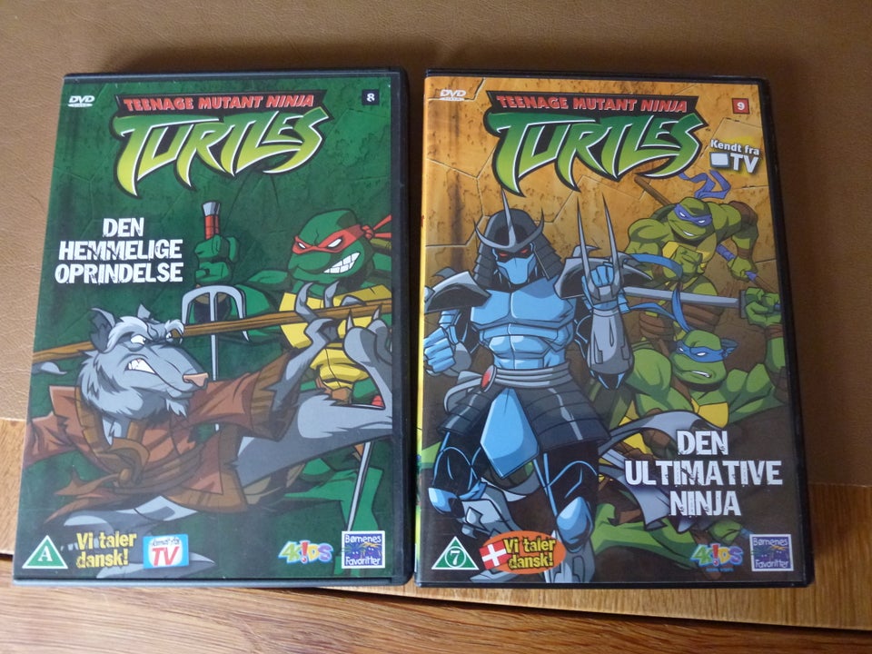 Turtles film (2 stk), DVD,