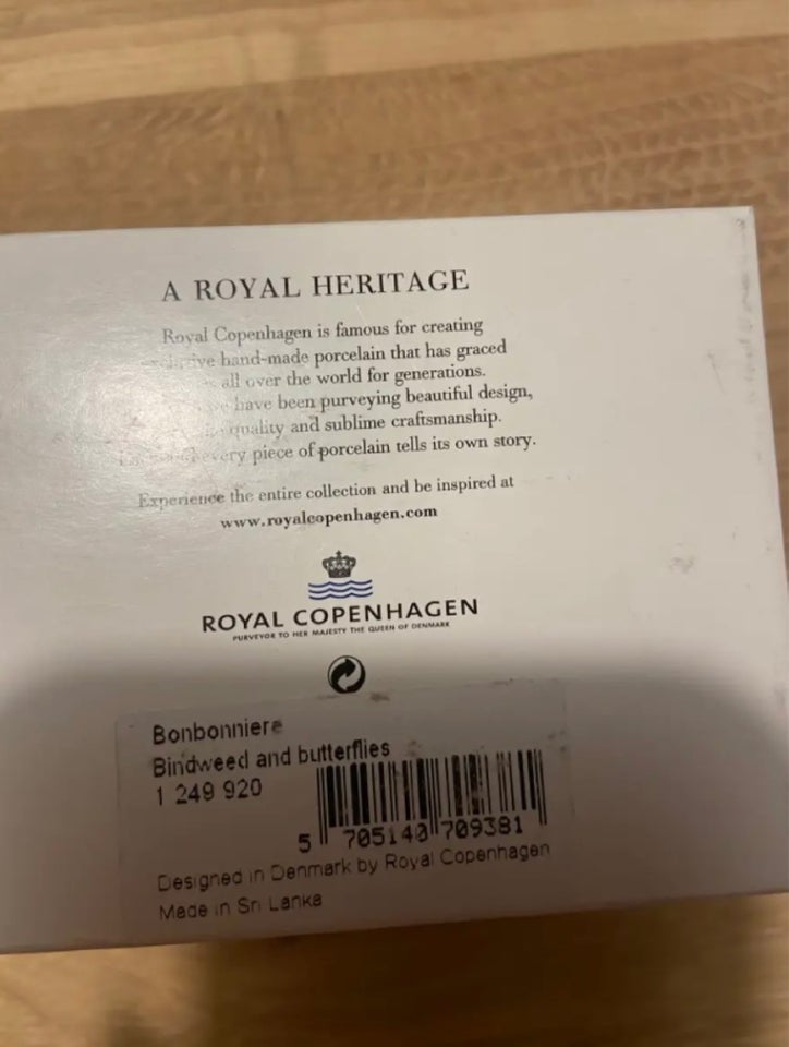 Bonbonniere, Royal Copenhagen,