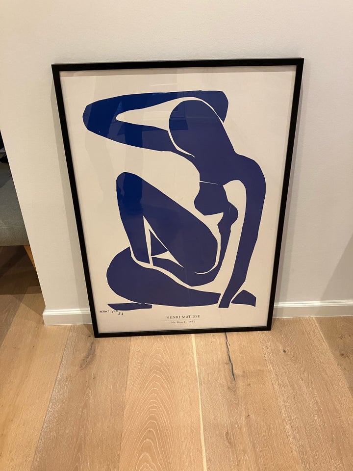 Plakat i ramme, Matisse, motiv: Nu