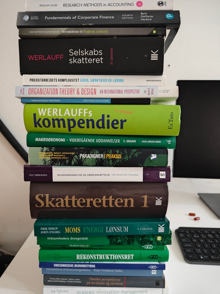 blandede studiebøger, emne: anden