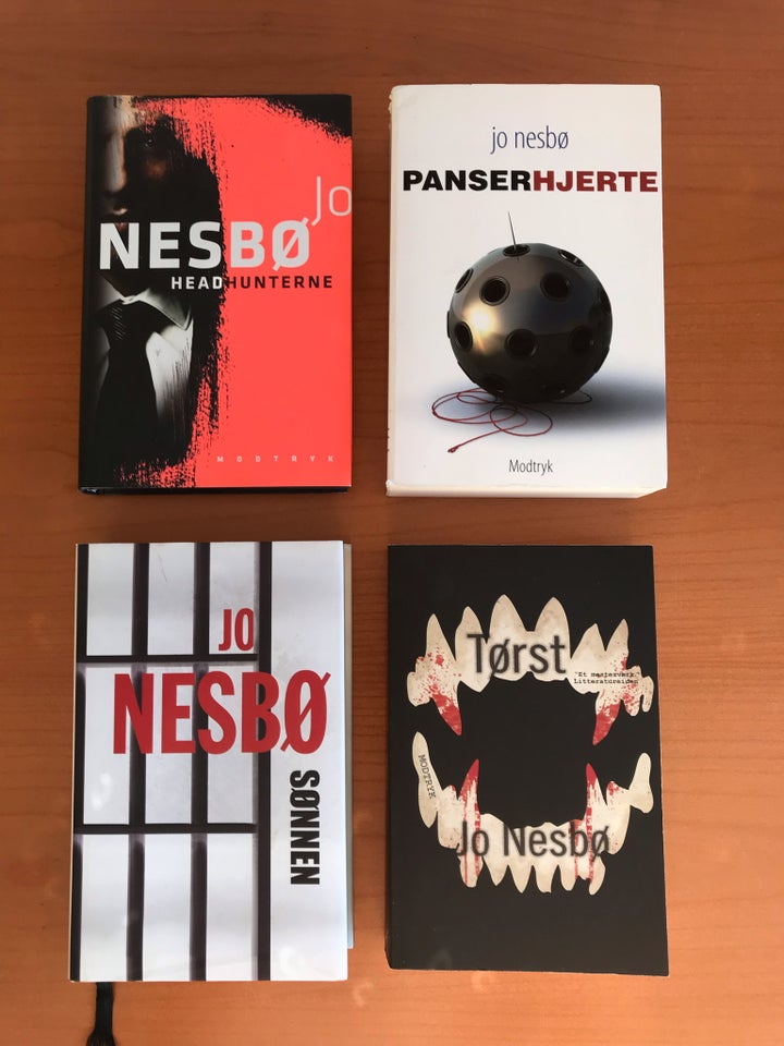 Bøger, af Bo Nesbø, genre: roman